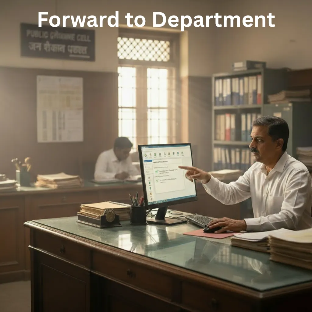 Forward to Department